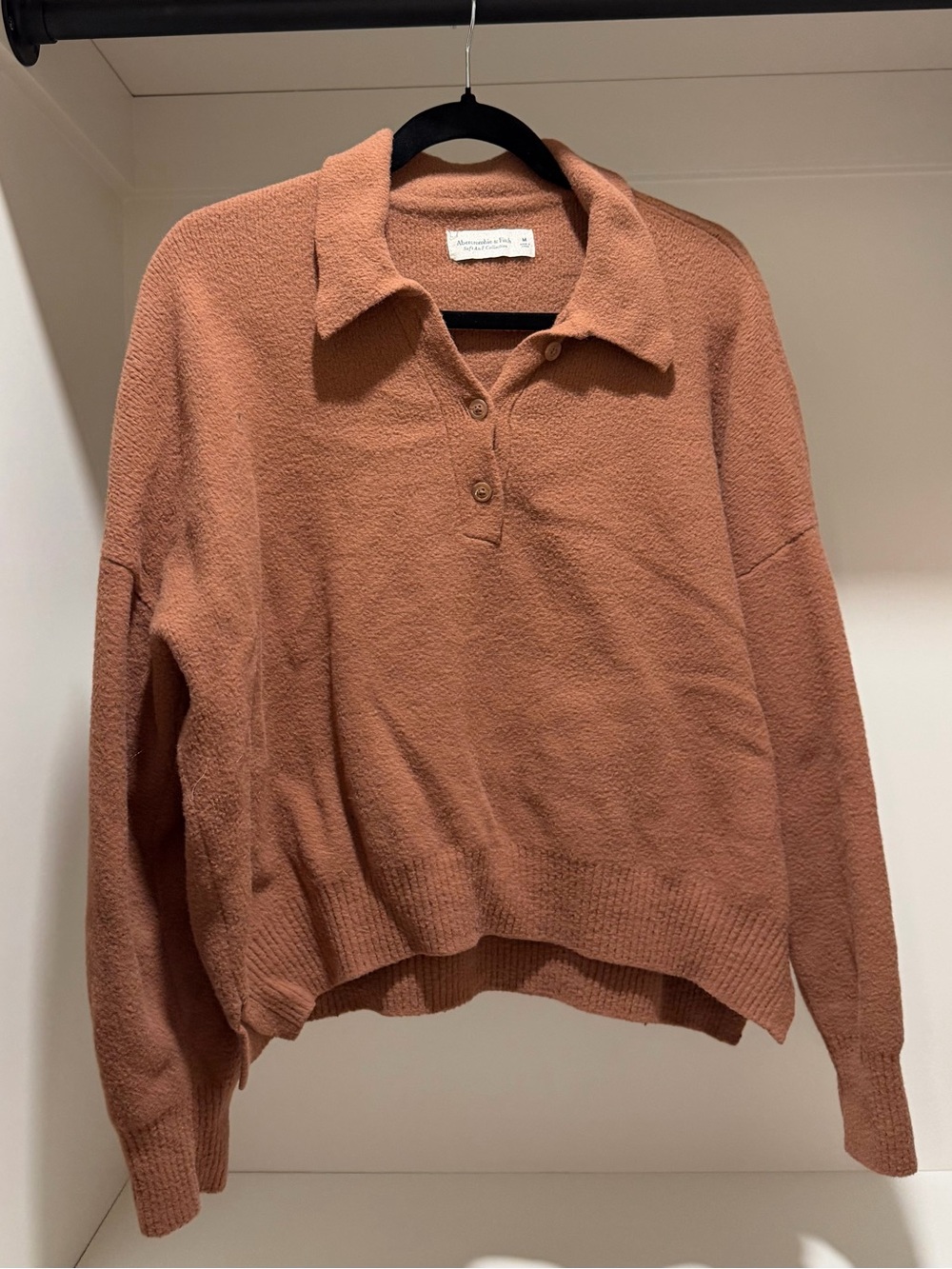 Abercrombie & Fitch DreamLush Long-Sleeve Polo